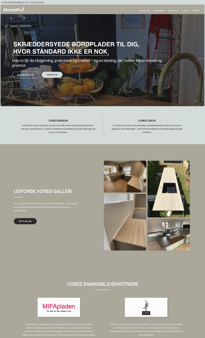 MontaPro in screen